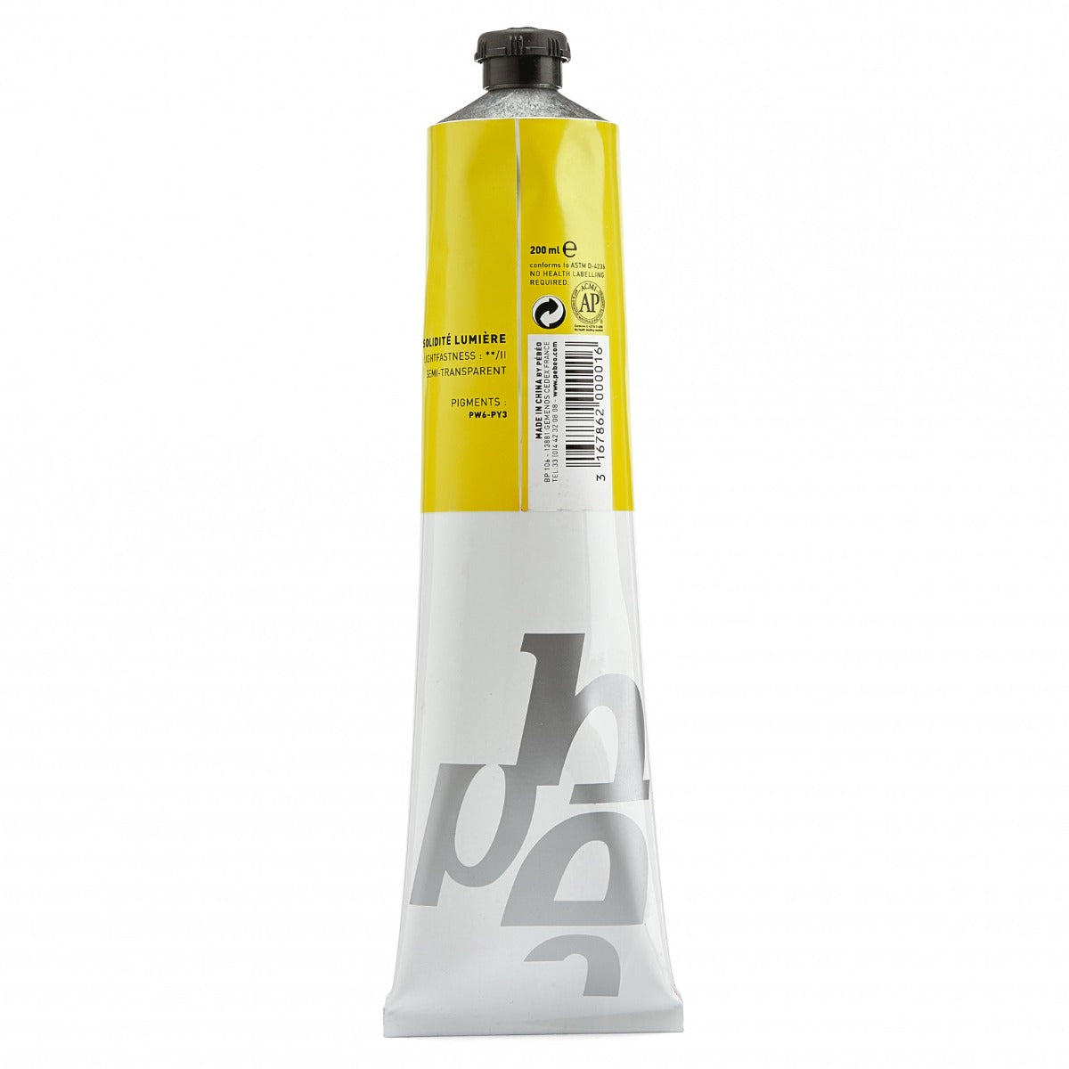 Pebeo Studio XL маслена боя 200 мл — Lemon Cadmium Yellow Hue