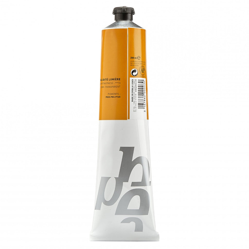 Pebeo Studio XL маслена боя 200 мл — Dark Cadmium Yellow Hue