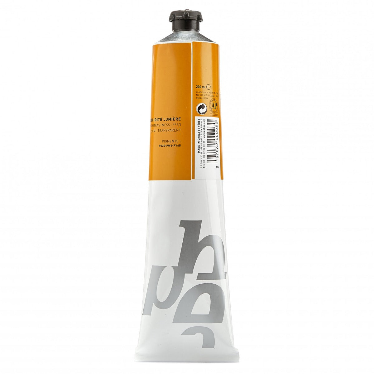 Pebeo Studio XL маслена боя 200 мл — Dark Cadmium Yellow Hue