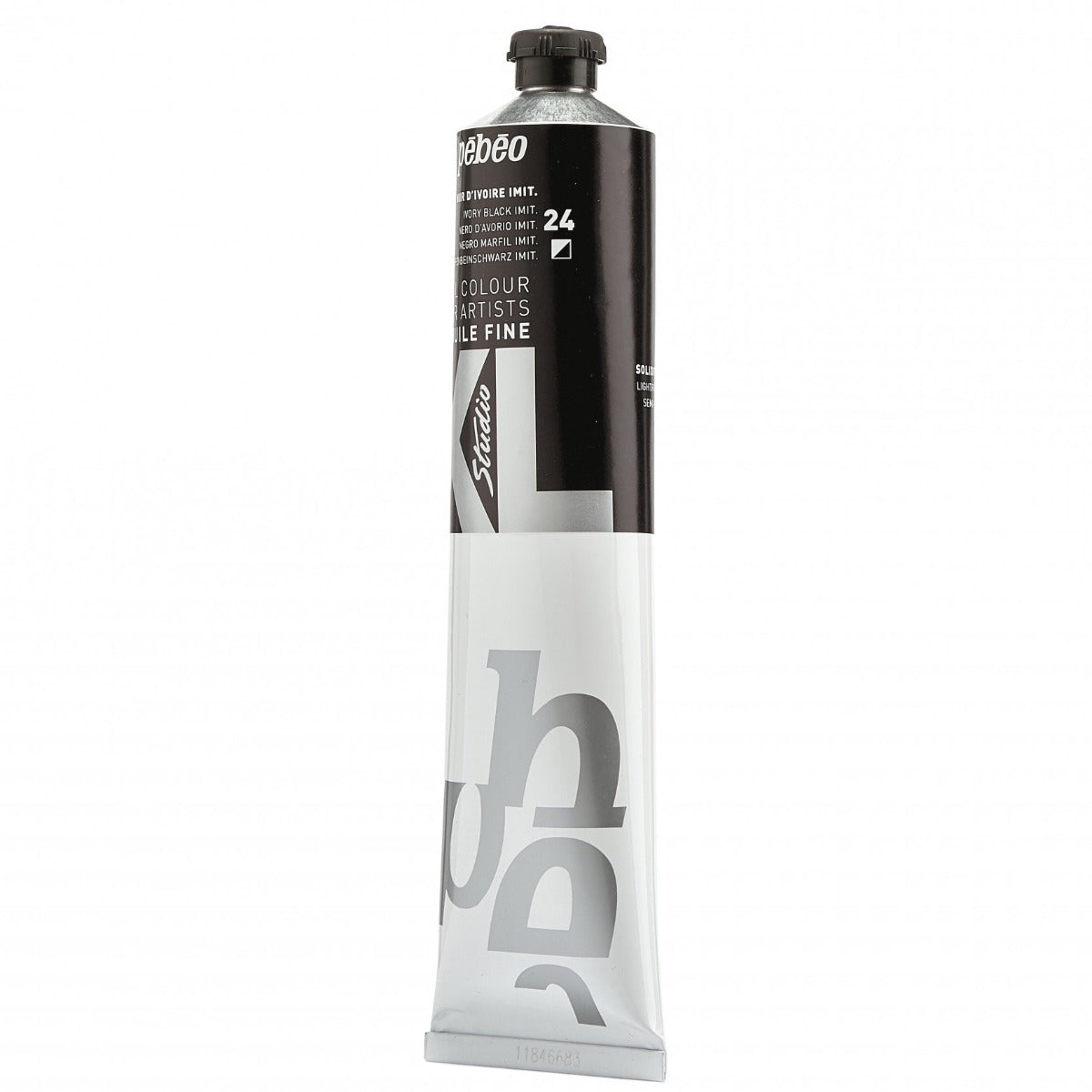 Pebeo Studio XL маслена боя 200 мл — Ivory Black Hue