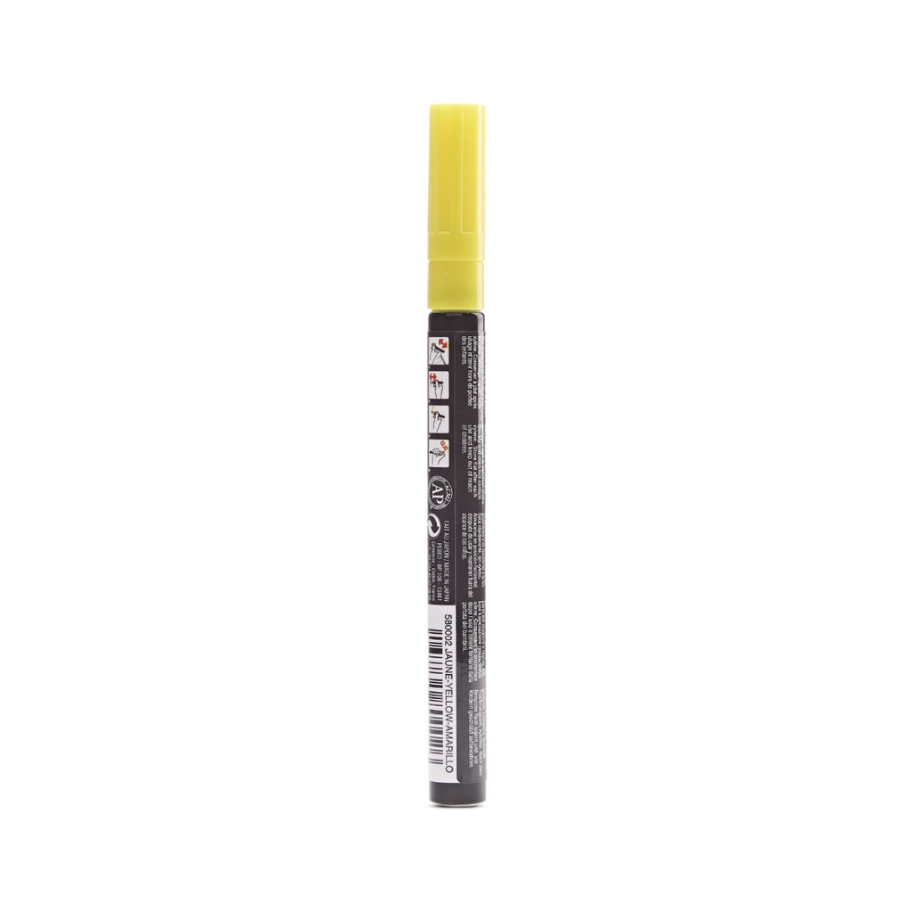 Pebeo 4Artist Marker маслен маркер 2 мм, объл връх — Yellow