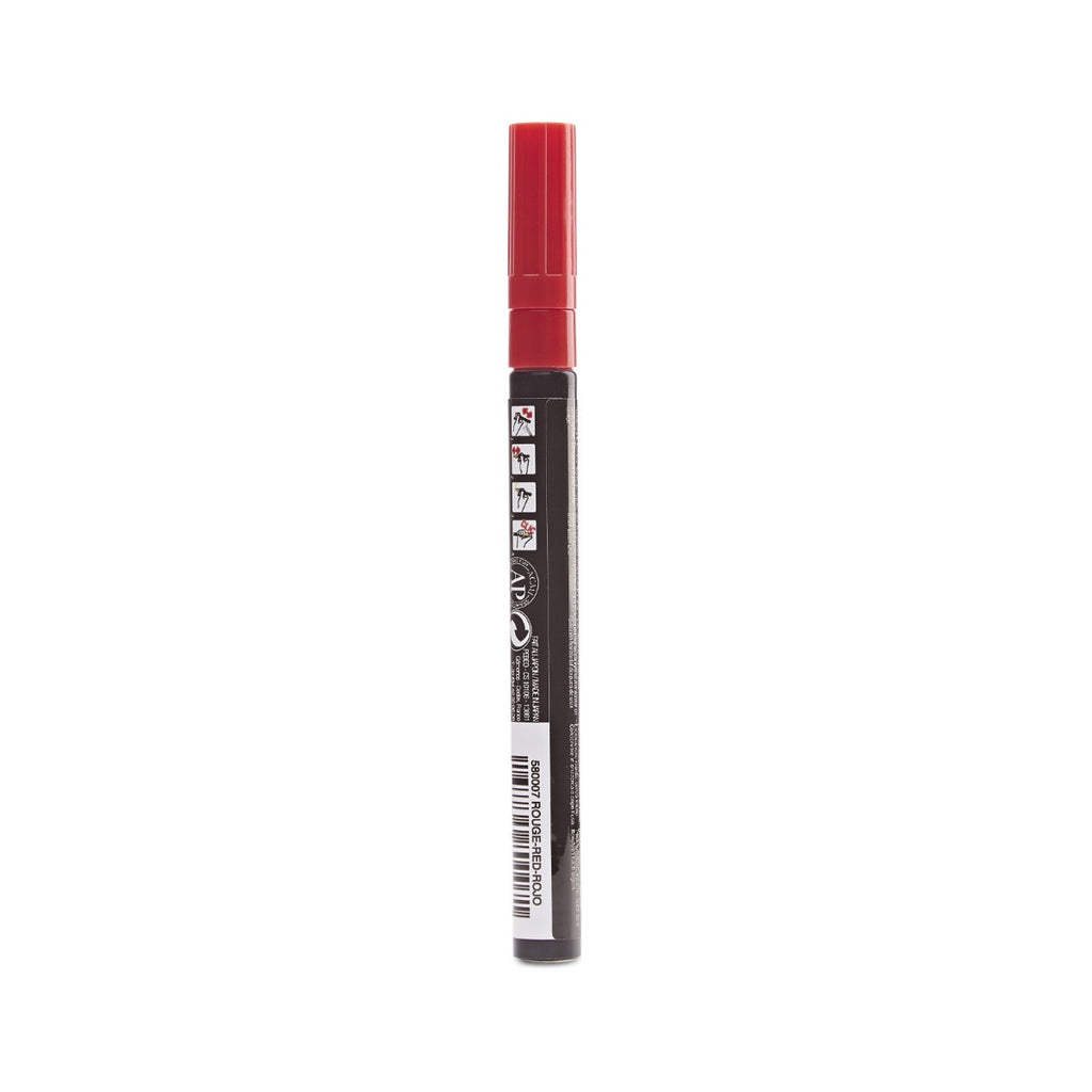 Pebeo 4Artist Marker маслен маркер 2 мм, объл връх — Red