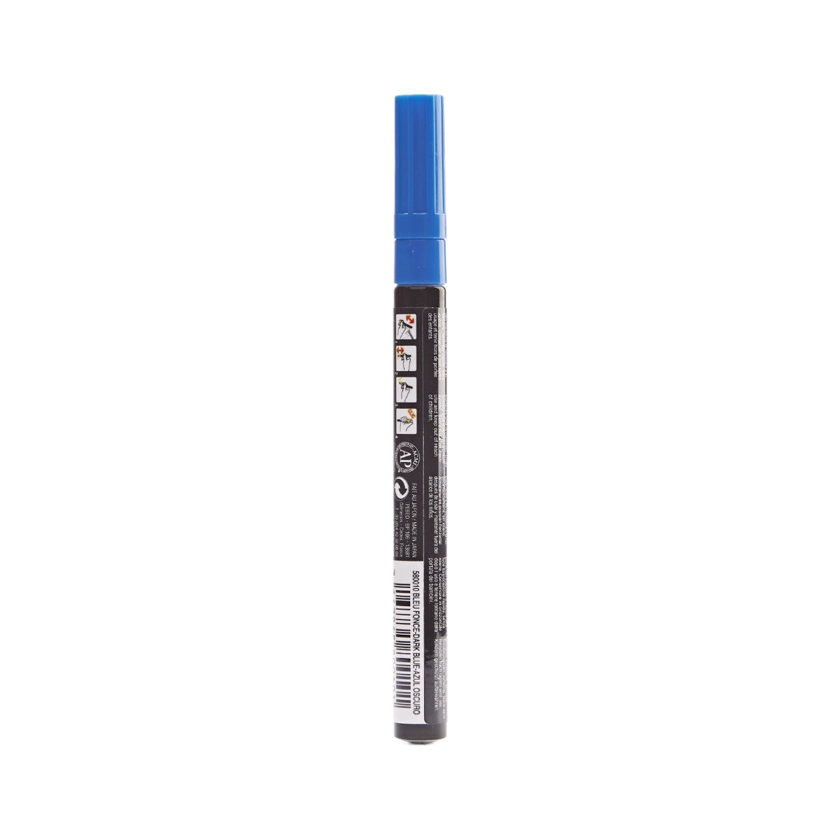 Pebeo 4Artist Marker маслен маркер 2 мм, объл връх — Dark Blue