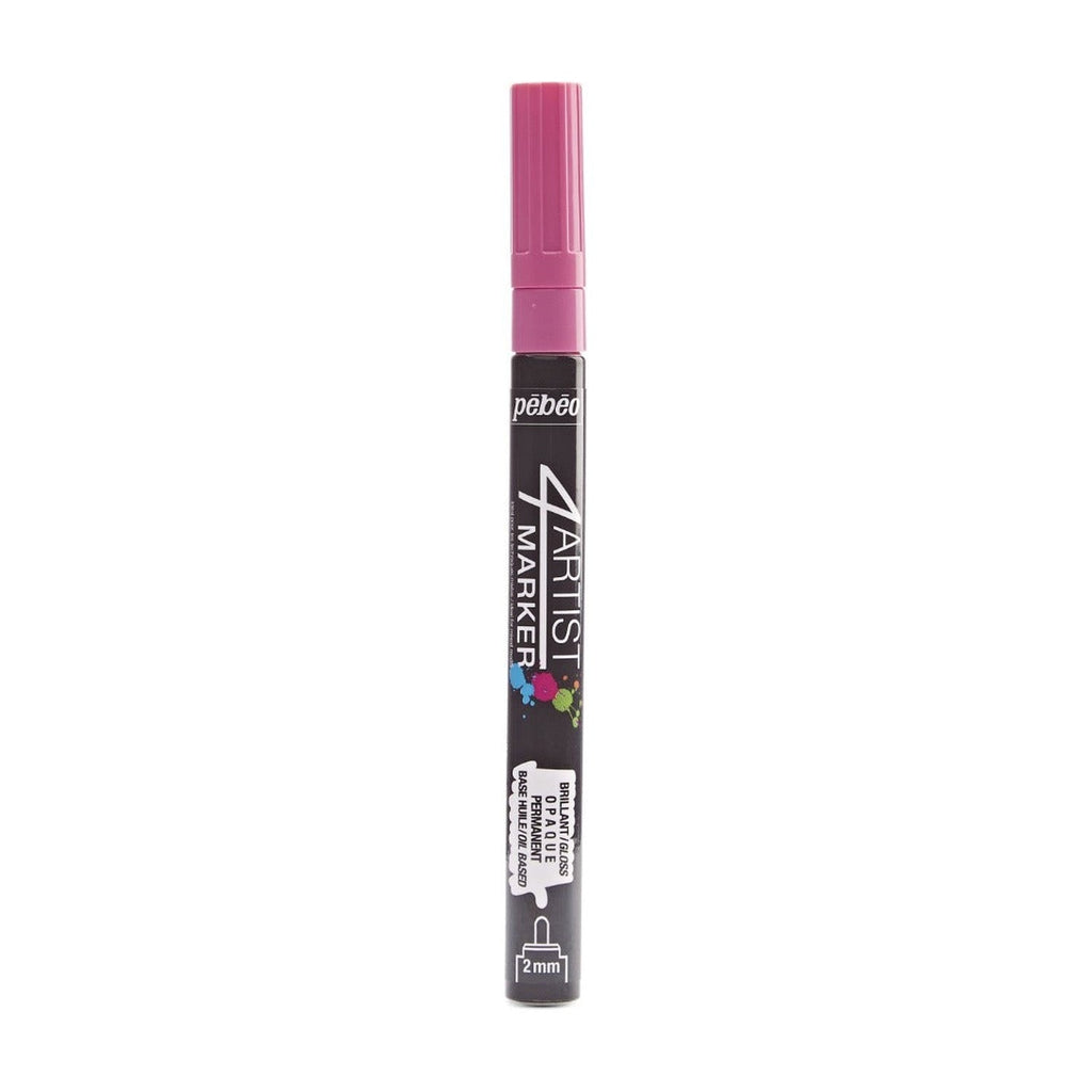 Pebeo 4Artist Marker маслен маркер 2 мм, объл връх — Pink