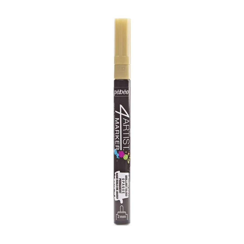 Pebeo 4Artist Marker маслен маркер 2 мм, объл връх — Gold