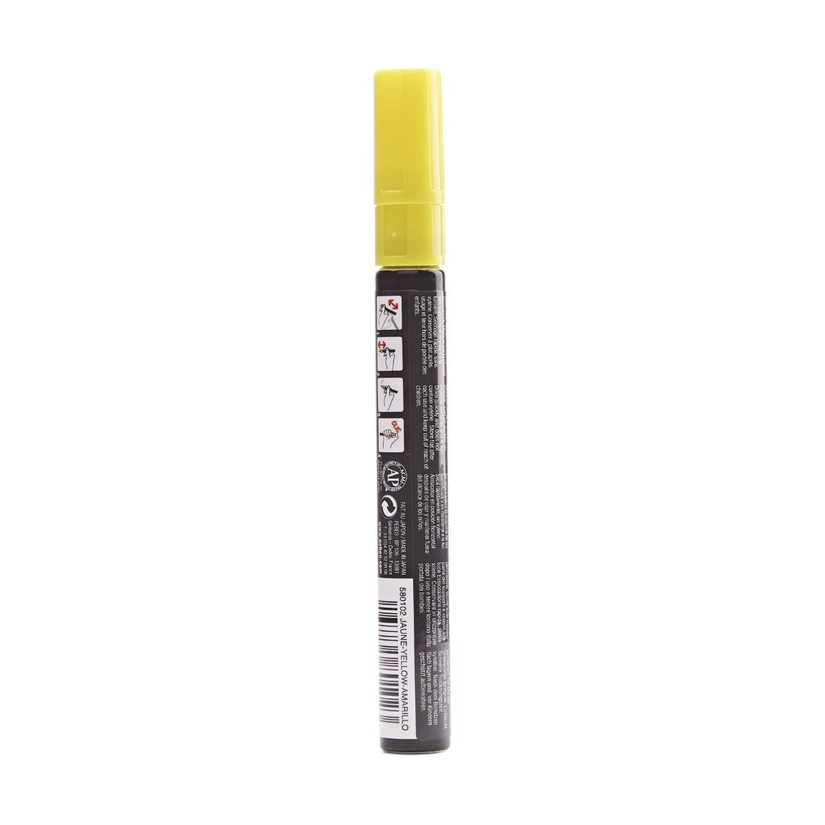 Pebeo 4Artist Marker маслен маркер 4 мм, объл връх — Yellow