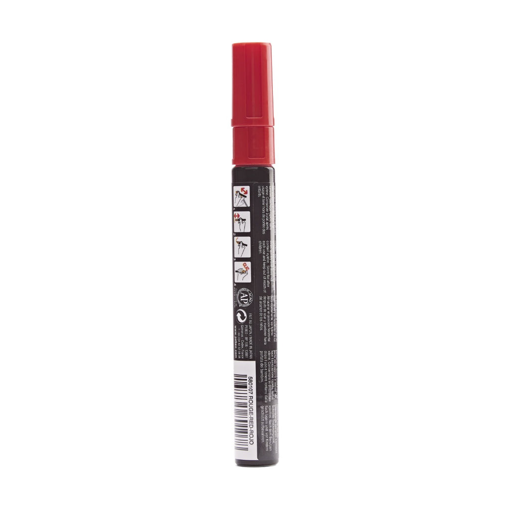 Pebeo 4Artist Marker маслен маркер 4 мм, объл връх — Red