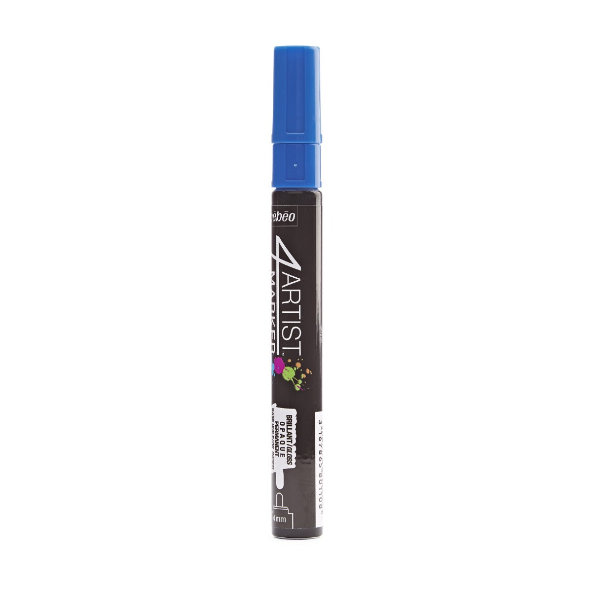 Pebeo 4Artist Marker маслен маркер 4 мм, объл връх — Dark Blue