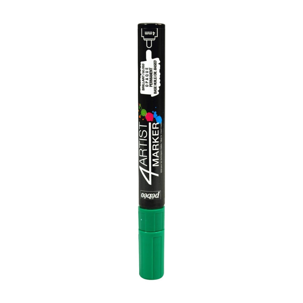 Pebeo 4Artist Marker маслен маркер 4 мм, объл връх — Dark Green