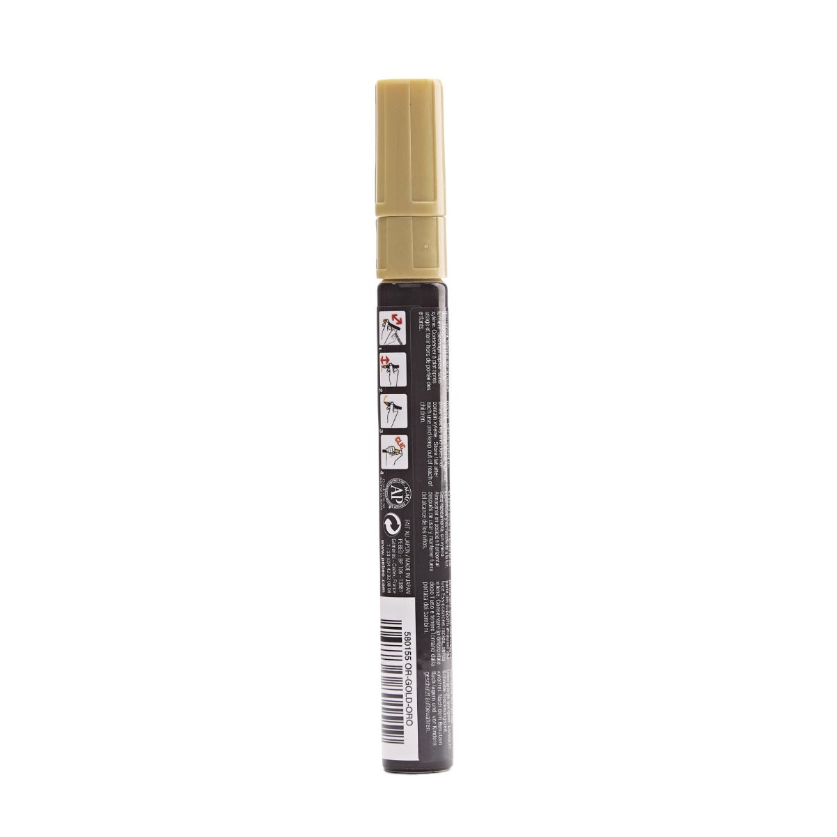 Pebeo 4Artist Marker маслен маркер 4 мм, объл връх — Gold