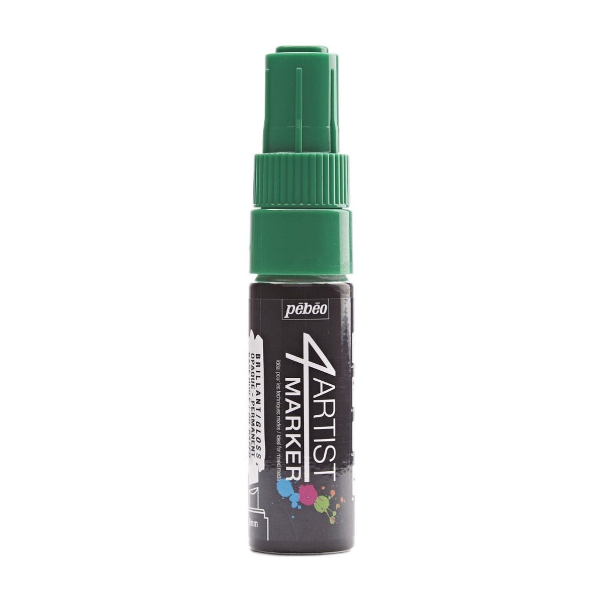 Pebeo 4Artist Marker маслен маркер 8 мм, скосен връх — Dark Green