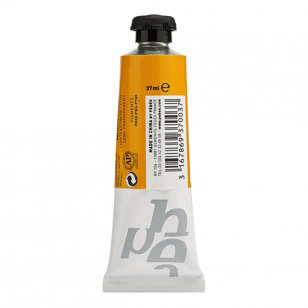 Pebeo Studio XL маслена боя 37 мл — Dark Cadmium Yellow Hue