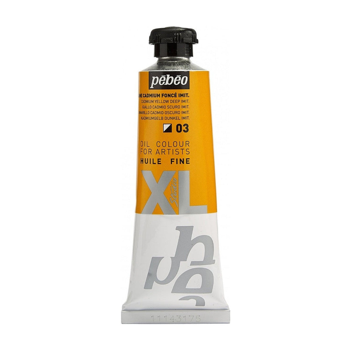 Pebeo Studio XL маслена боя 37 мл — Dark Cadmium Yellow Hue