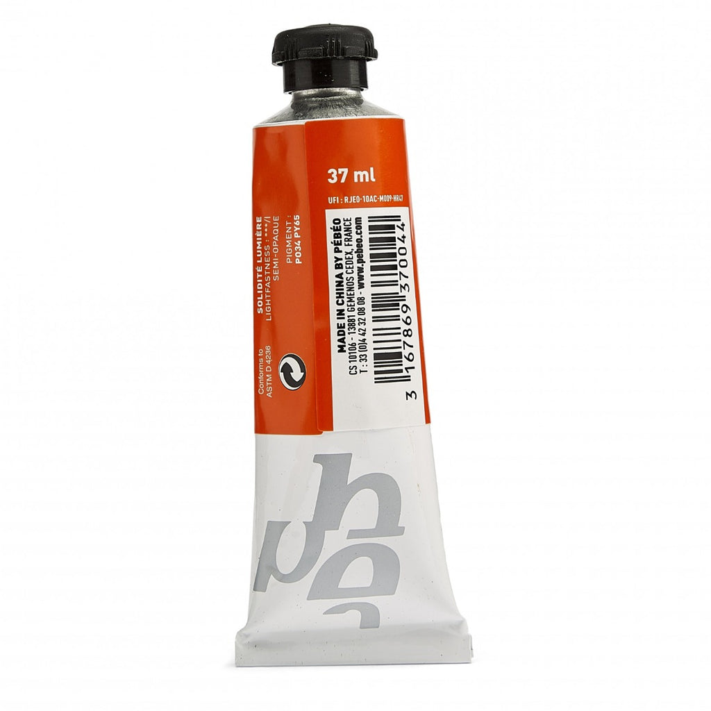 Pebeo Studio XL маслена боя 37 мл — Cadmium Orange Hue