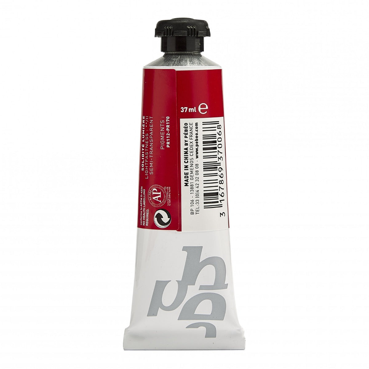 Pebeo Studio XL маслена боя 37 мл — Cadmium Dark Red Hue