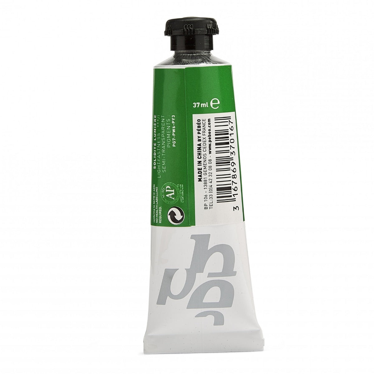Pebeo Studio XL маслена боя 37 мл — Cadmium Green Hue