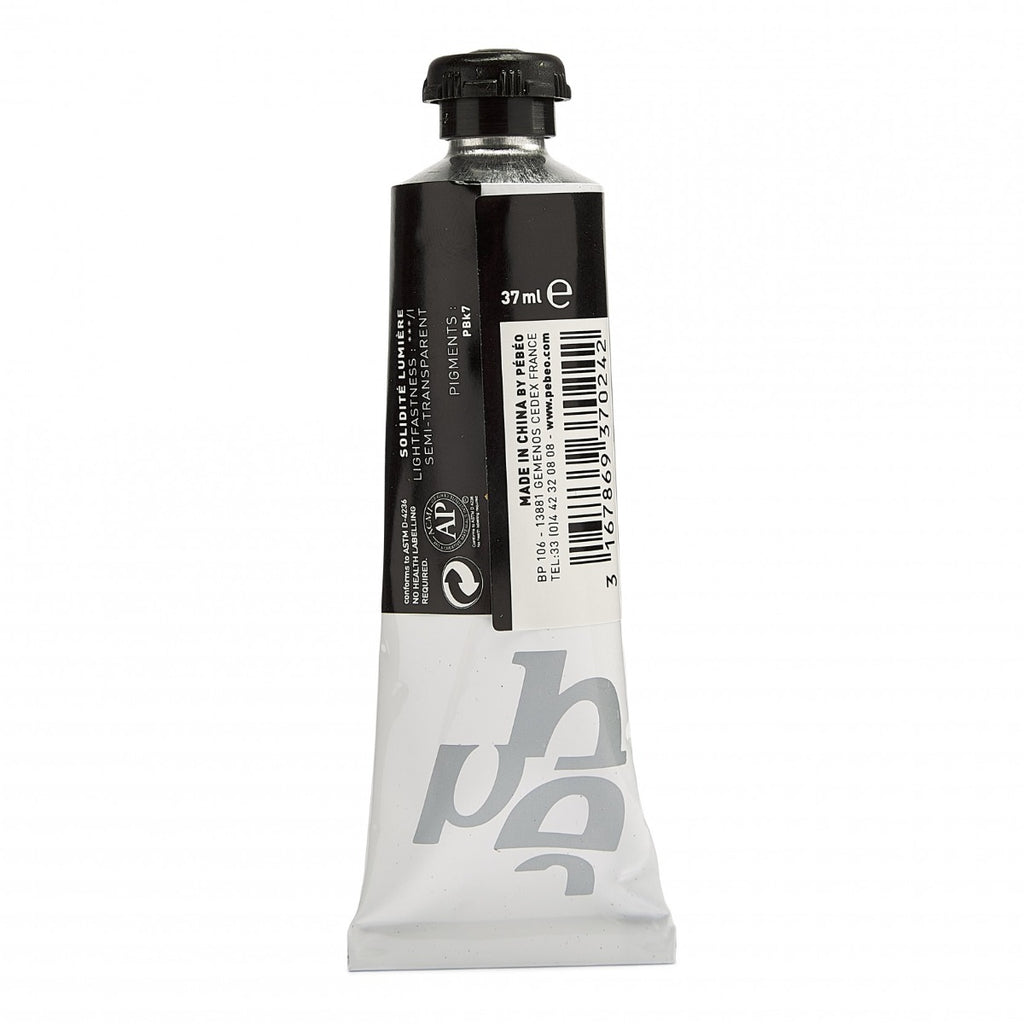 Pebeo Studio XL маслена боя 37 мл — Ivory Black Hue