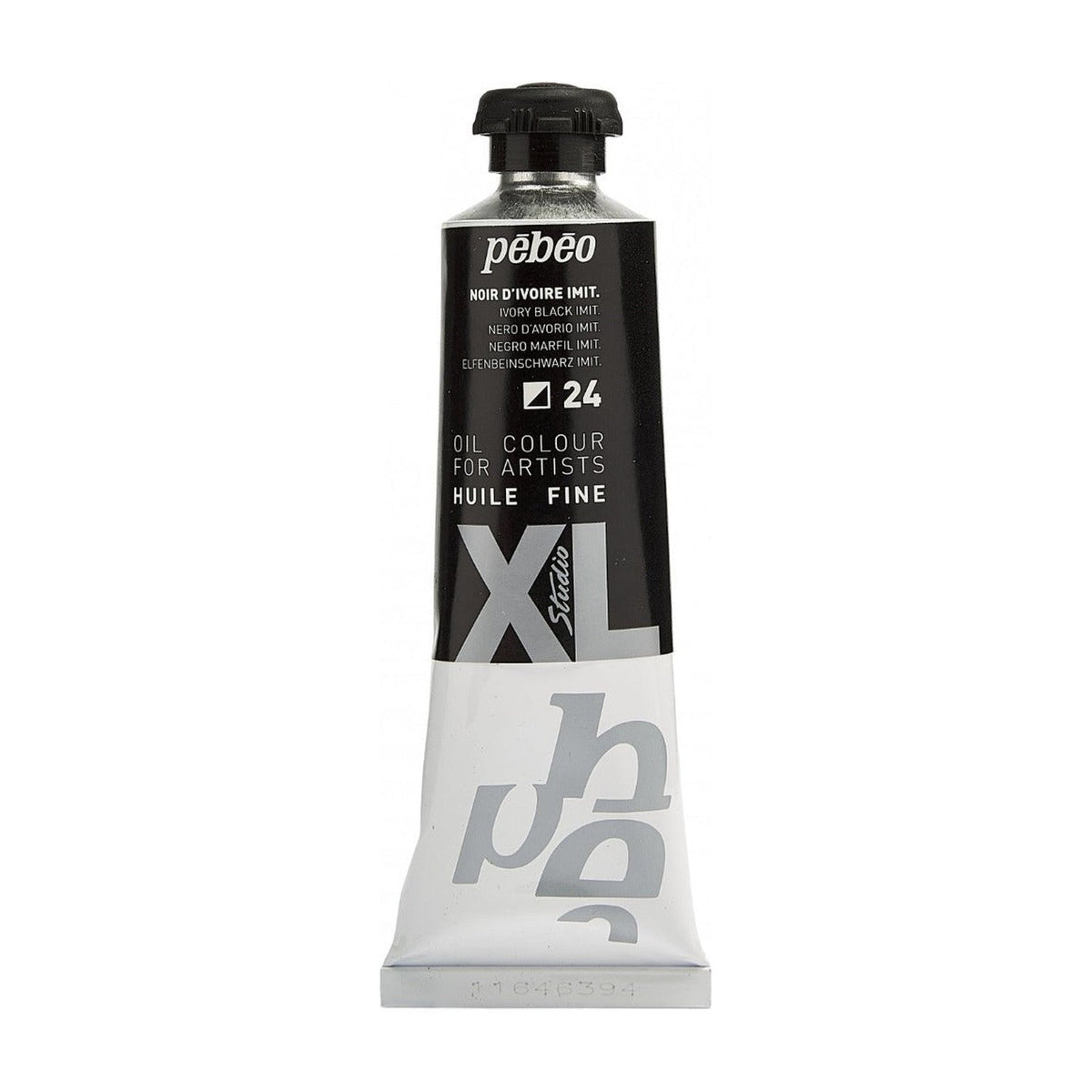 Pebeo Studio XL маслена боя 37 мл — Ivory Black Hue