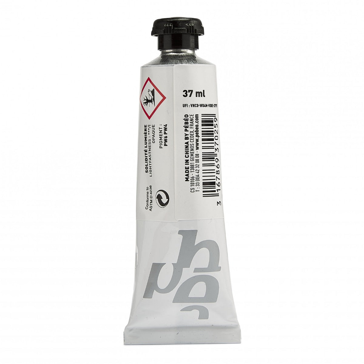 Pebeo Studio XL маслена боя 37 мл — Titanium White