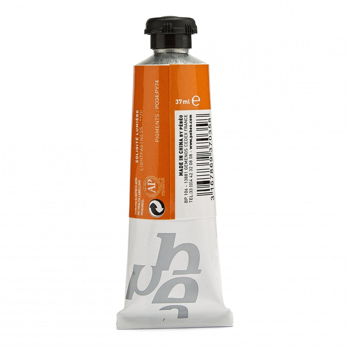 Pebeo Studio XL маслена боя 37 мл — Vivid Orange