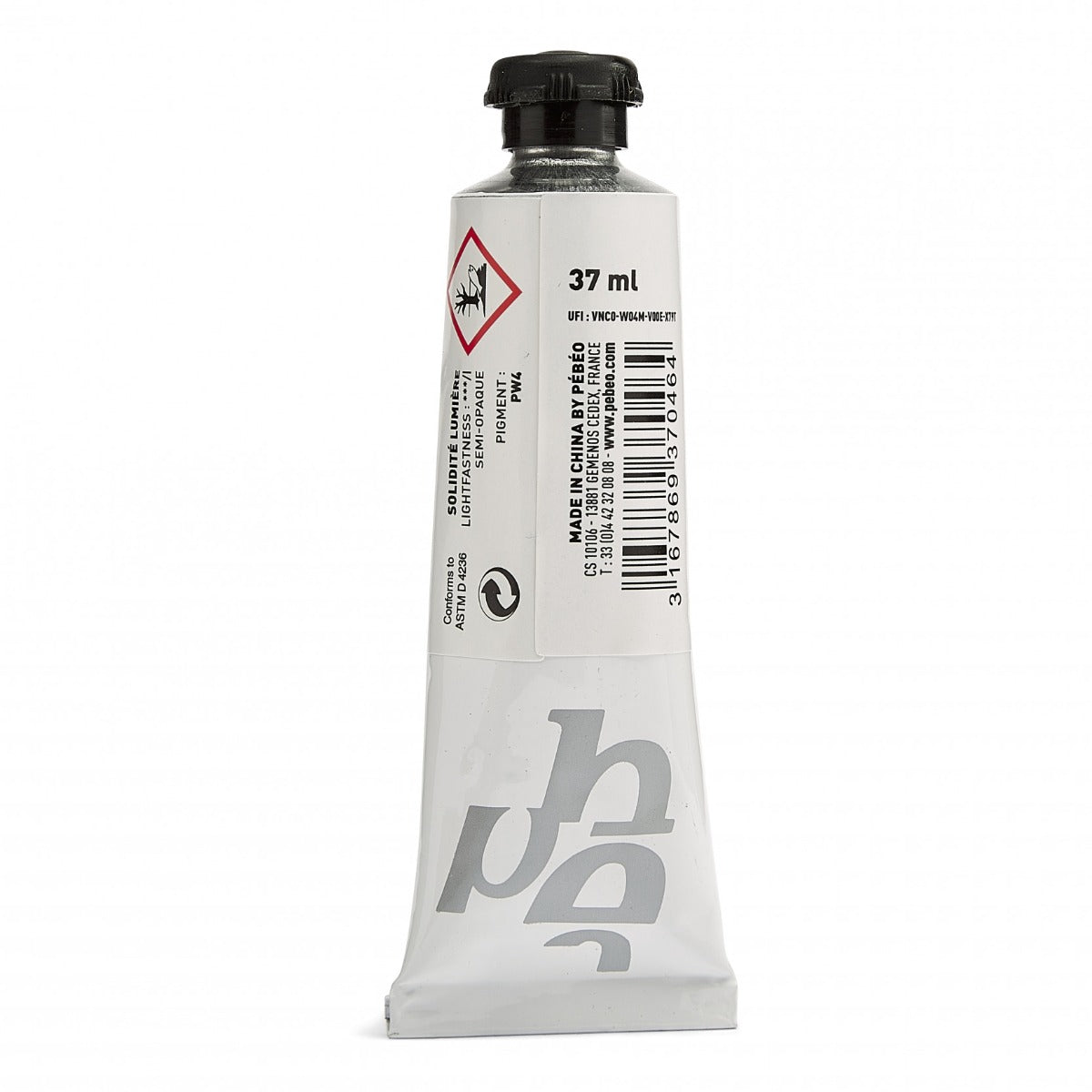 Pebeo Studio XL маслена боя 37 мл — True Zinc White